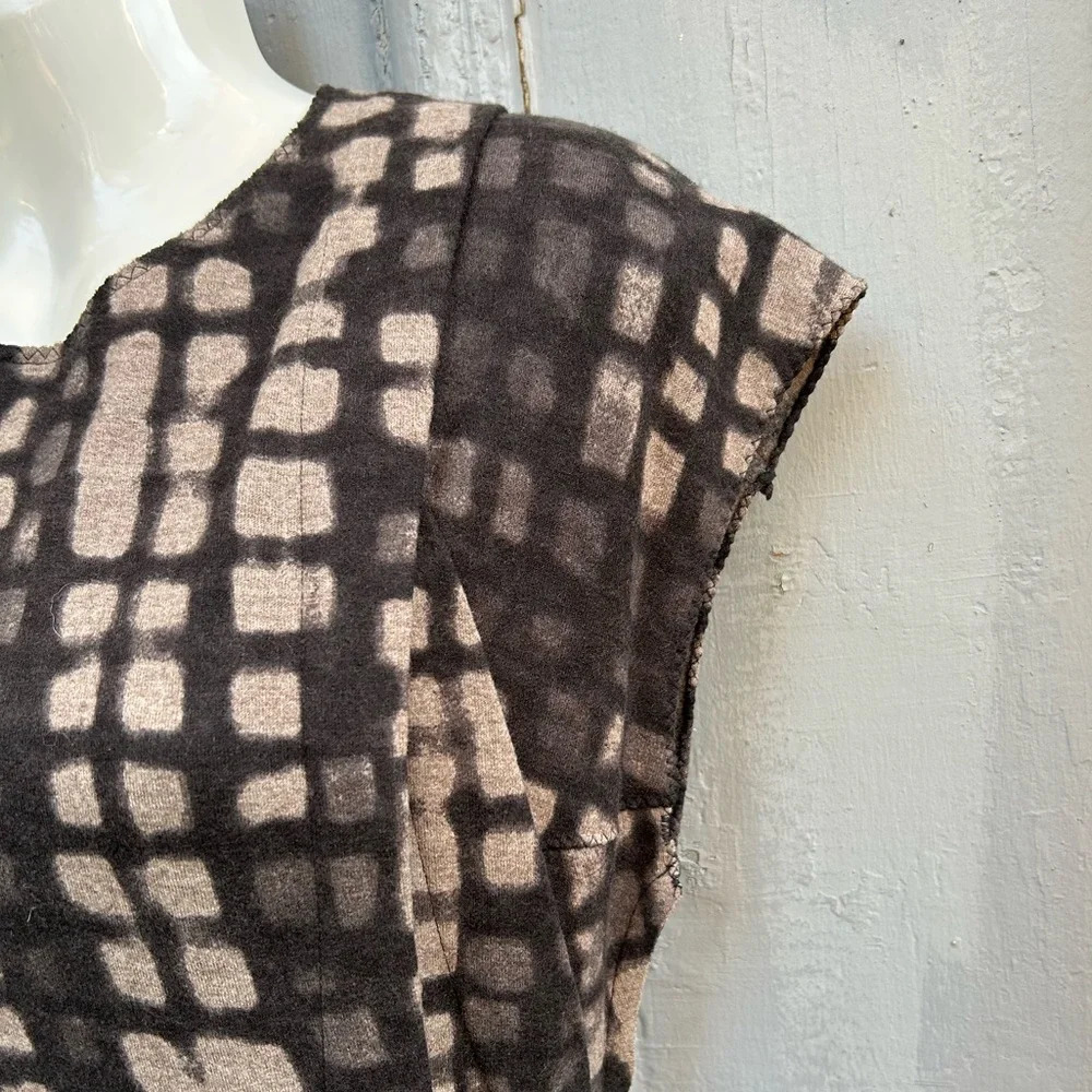 Bottega Veneta Grey & Black Wool Sheath, size 40 - Picture 6 of 16